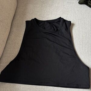 lululemon athletica Black Muscle Tee